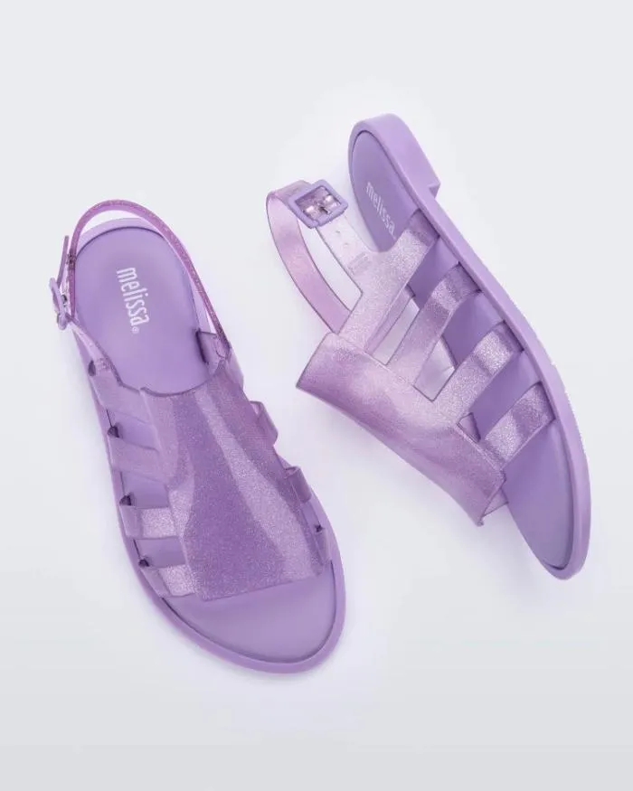 Women Boemia Lilac Glitter Melissa Sandals