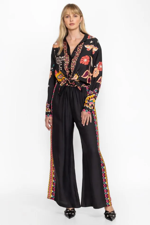 Women Bottoms Johnny Was FRANKIE EASY PANT Kalessa Women Bottoms Johnny Was FRANKIE EASY PANT Kalessa