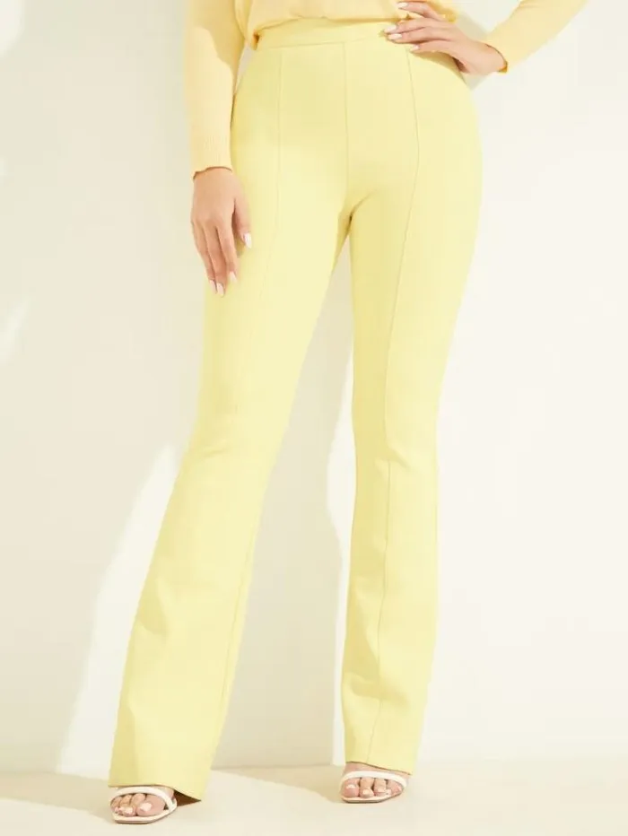 Women Bottoms Marciano Chloe Flared Pant Cornsilk