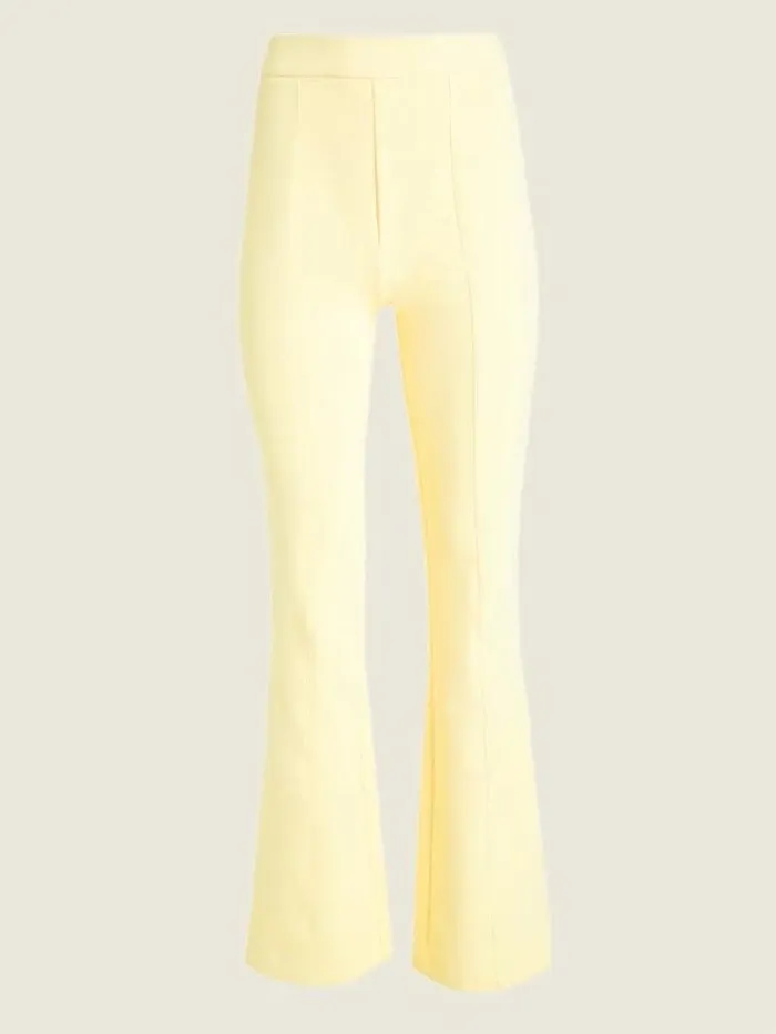 Women Bottoms Marciano Chloe Flared Pant Cornsilk Women Bottoms Marciano Chloe Flared Pant Cornsilk
