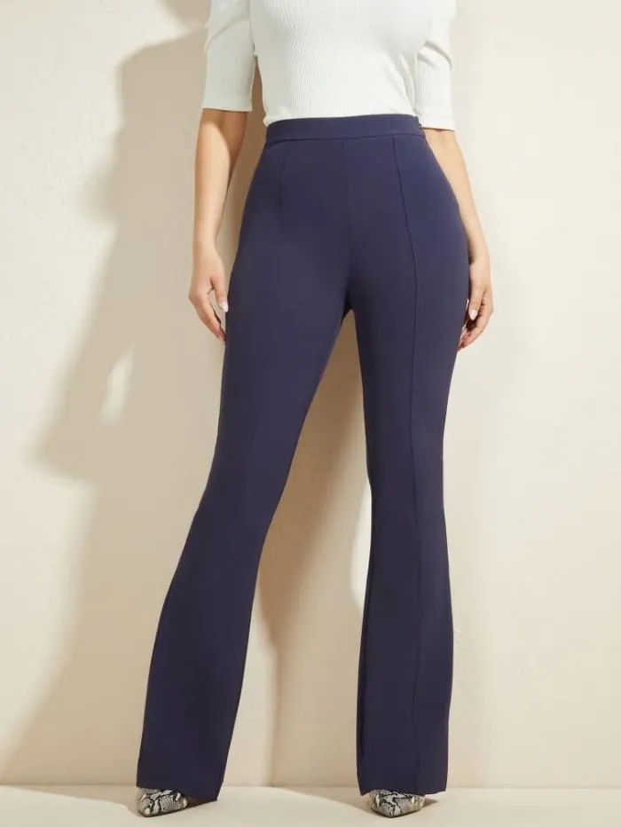 Women Bottoms Marciano Chloe Flared Pant Nocturnal Navy