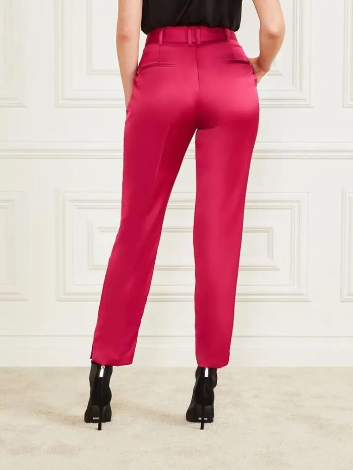 Women Bottoms Marciano Corsage Solid Skinny Pant Viva Pink Women Bottoms Marciano Corsage Solid Skinny Pant Viva Pink