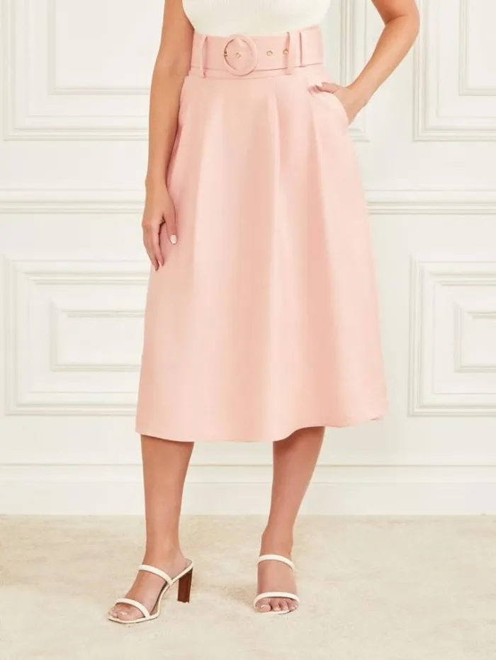 Women Bottoms Marciano Eco Hailey Skirt Hacienda Rose