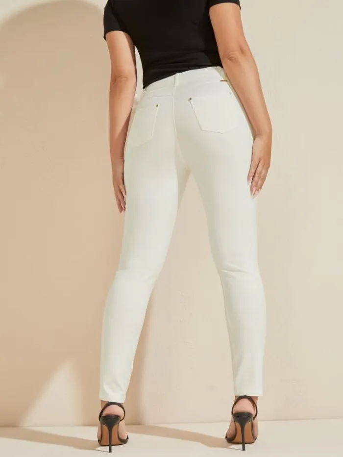 Women Bottoms Marciano Hollywood Skinny Pant Pale Pearl Women Bottoms Marciano Hollywood Skinny Pant Pale Pearl