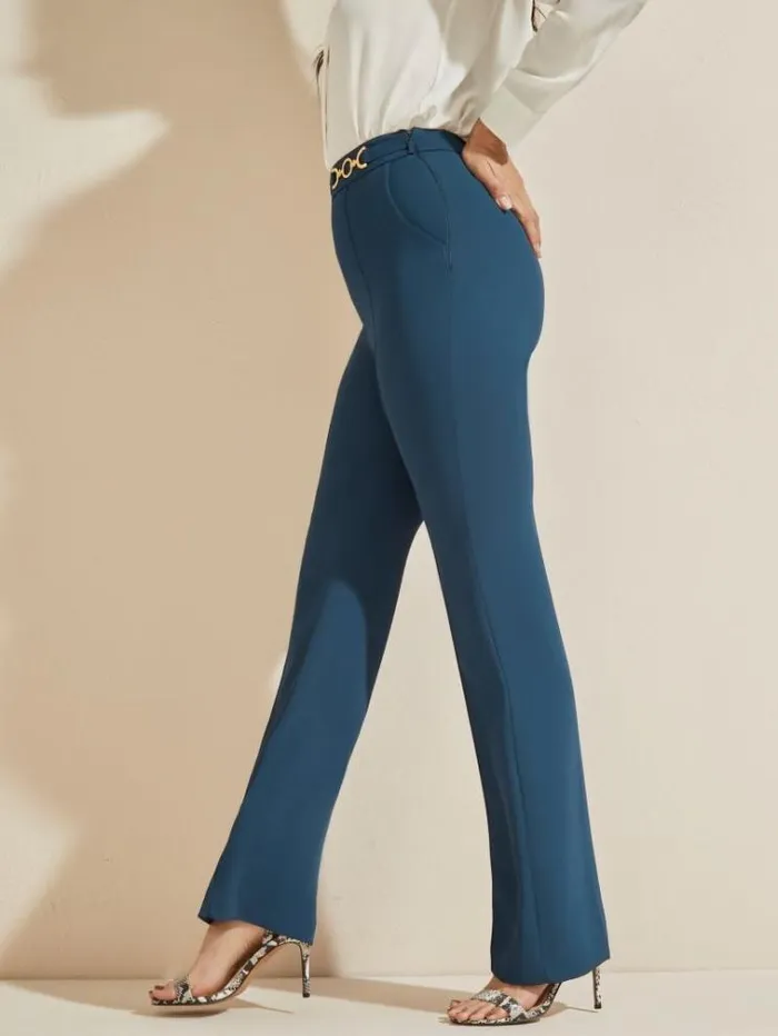 Women Bottoms Marciano Maryam Pant Secret Blue Women Bottoms Marciano Maryam Pant Secret Blue