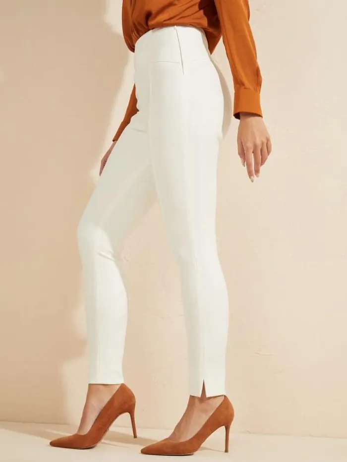 Women Bottoms Marciano Moxie HighRise Skinny Pant Pale Pearl Women Bottoms Marciano Moxie HighRise Skinny Pant Pale Pearl