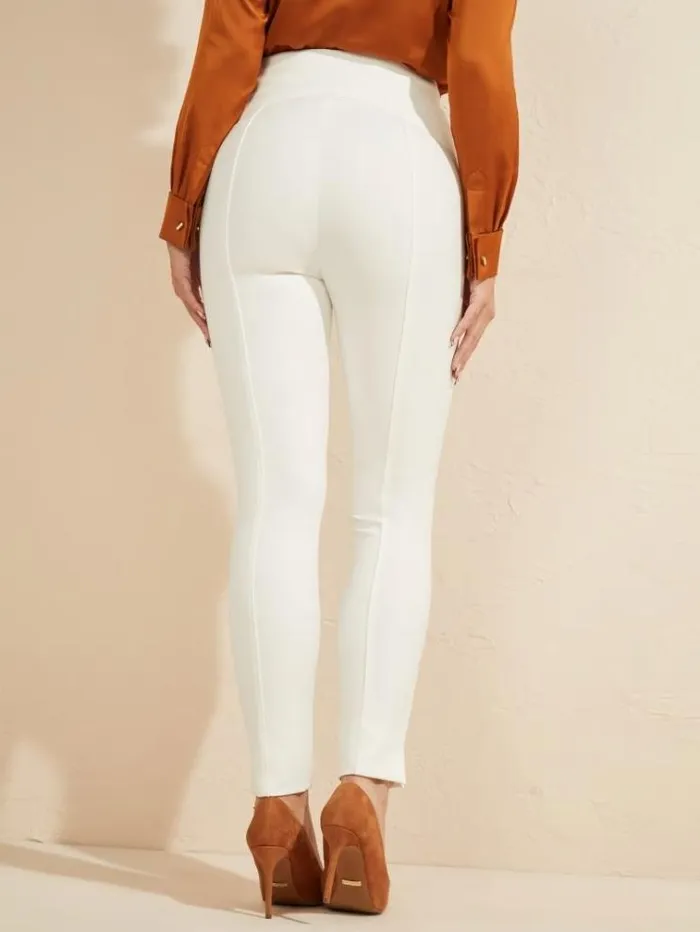 Women Bottoms Marciano Moxie HighRise Skinny Pant Pale Pearl Women Bottoms Marciano Moxie HighRise Skinny Pant Pale Pearl