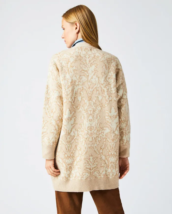 Women Boyfriend Cardigan Ivorybeige Billy Reid Sweaters and Knits