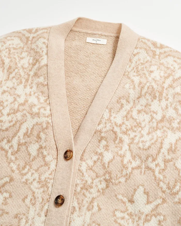 Women Boyfriend Cardigan Ivorybeige Billy Reid Sweaters and Knits