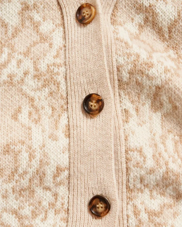 Women Boyfriend Cardigan Ivorybeige Billy Reid Sweaters and Knits