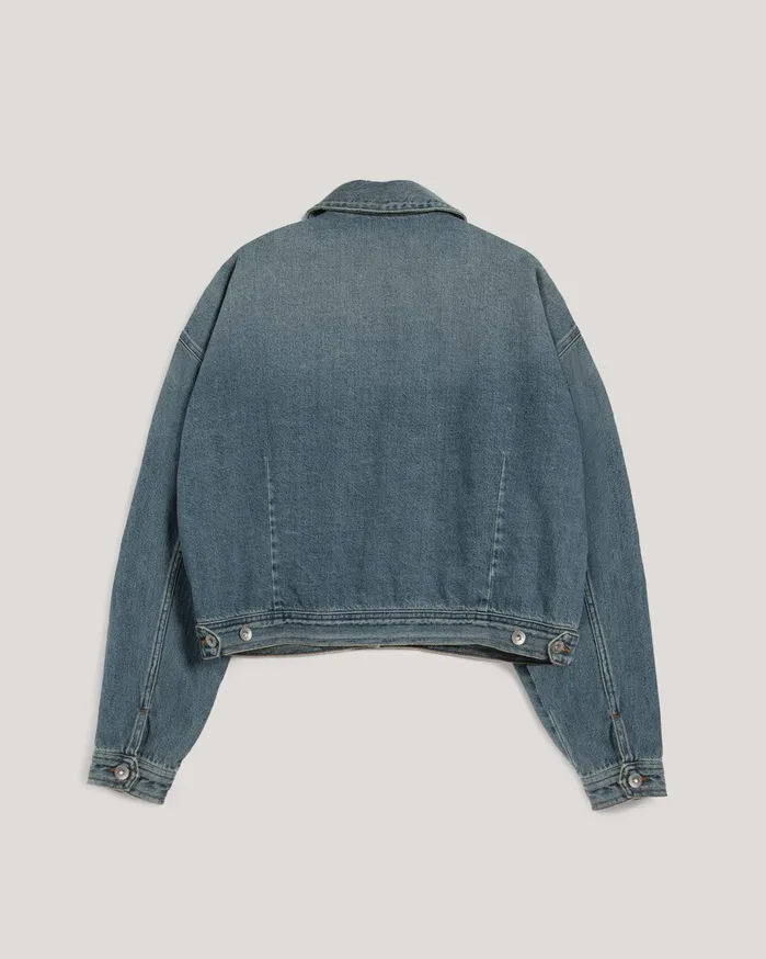 Women Burnside Jacket Indigo YMC Denim