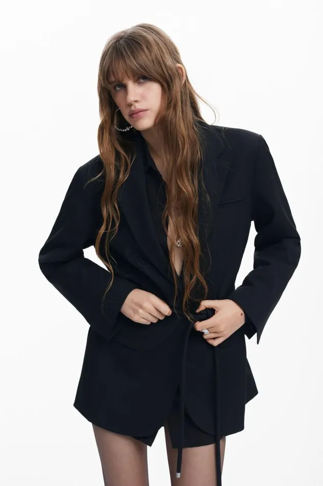 Women Coats And Jackets Desigual Adjustable Blazer