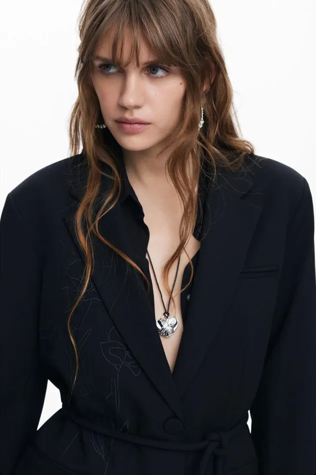 Women Coats And Jackets Desigual Adjustable Blazer