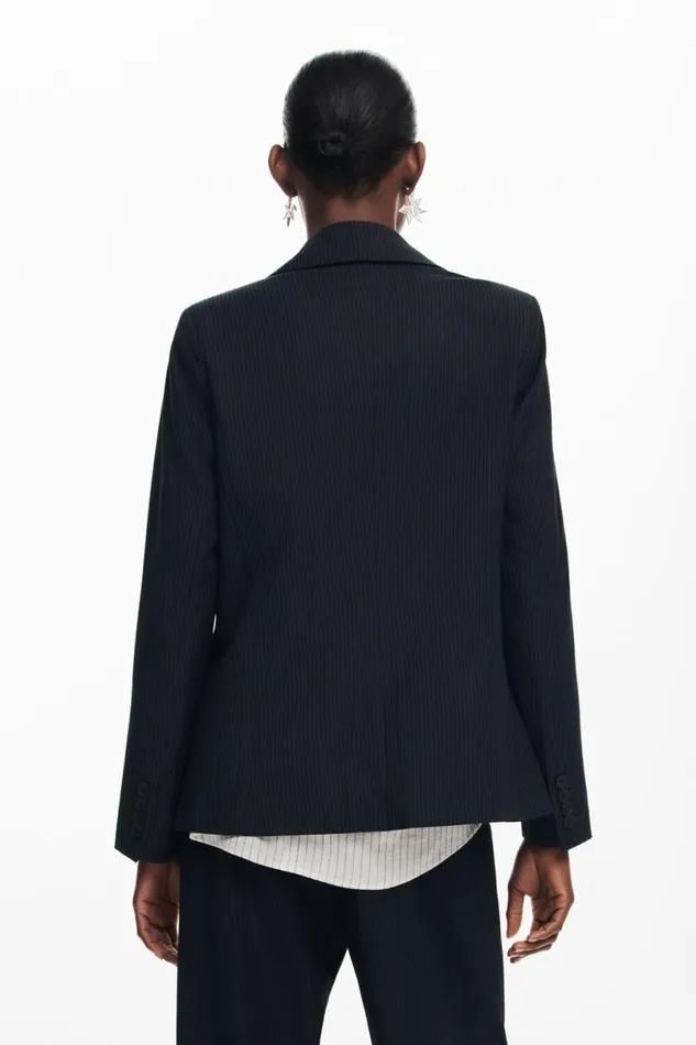Women Coats And Jackets Desigual Hybrid Trucker Blazer
