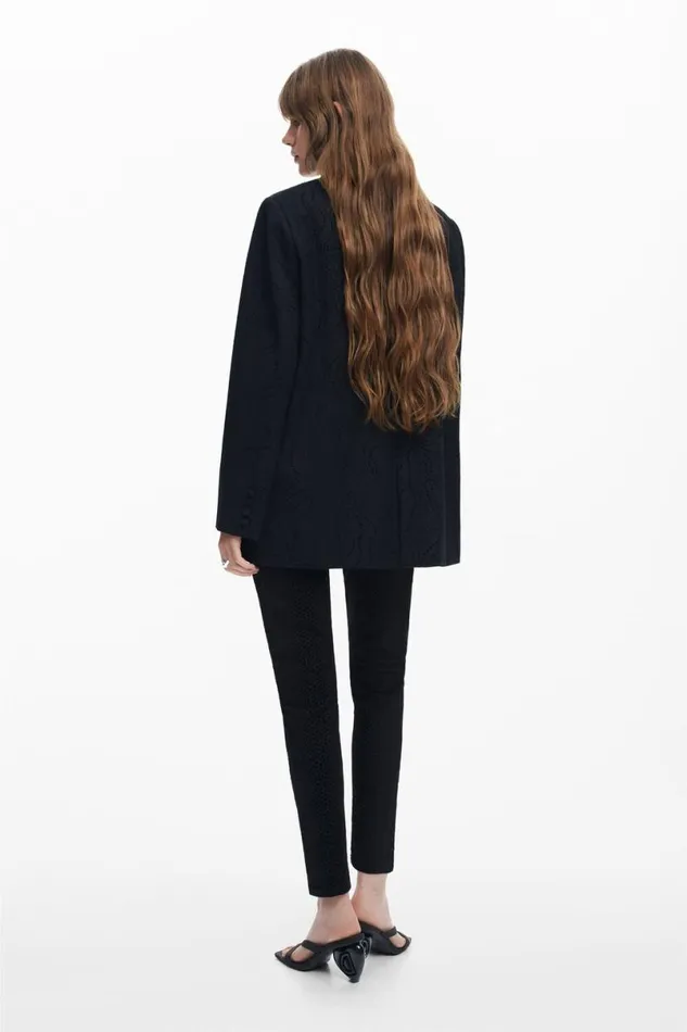 Women Coats And Jackets Desigual Lasercut Blazer