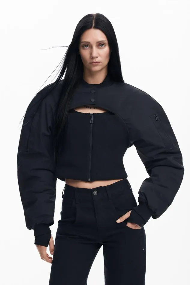 Women Coats And Jackets Desigual Maitrepierre Corsetstyle Bomber Jacket