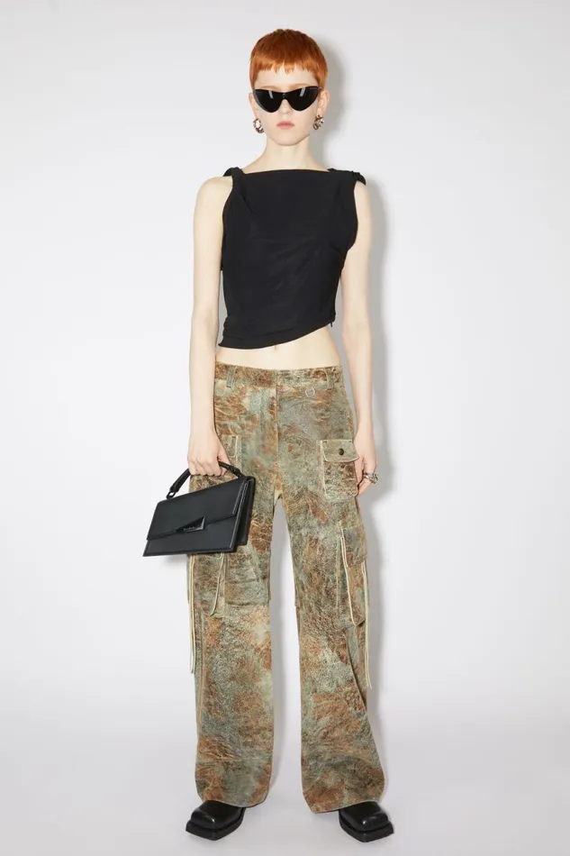 Women Distortion Mini Bag Black Acne Studios Bags