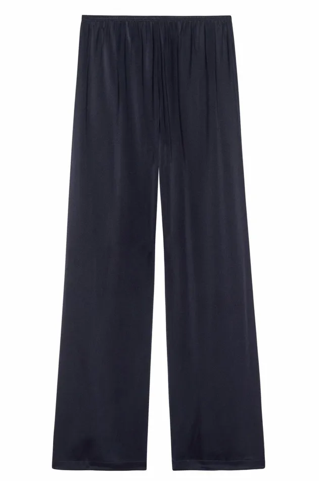 Women DONNI Bottoms The Silk Simple Pant