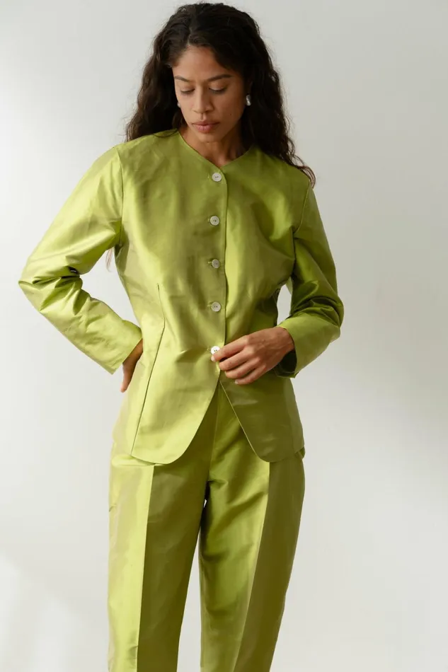 Women DONNI Outerwear The Taffeta Lady Jacket