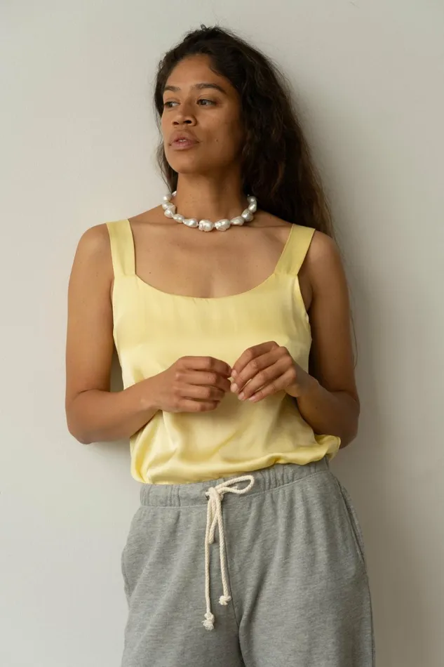 Women DONNI Tops The Silky Cami