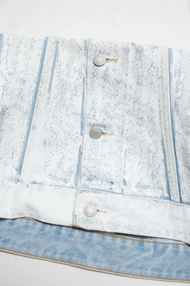 Women Dress Constructed Skirt Whitelight Blue Acne Studios Dresses