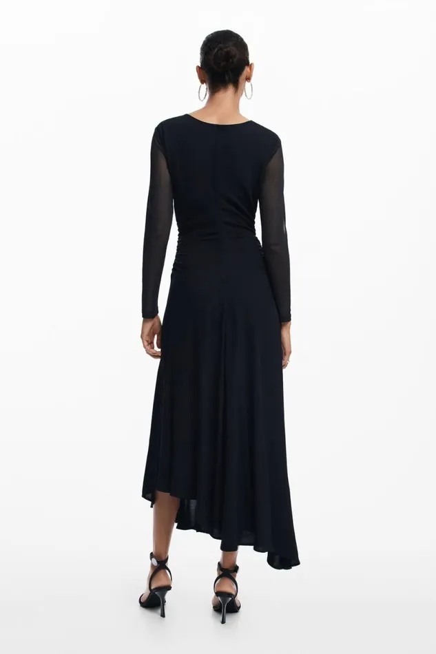Women Dresses And Jumpsuits Desigual Asymmetric Long Lily Dress