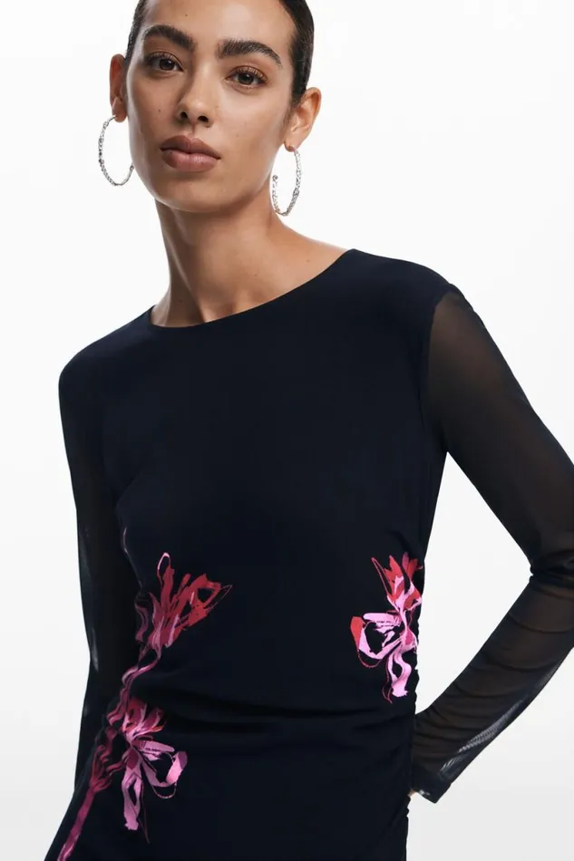 Women Dresses And Jumpsuits Desigual Asymmetric Long Lily Dress