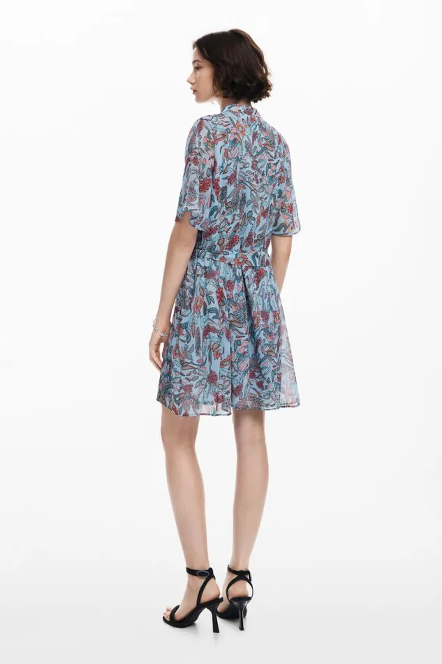 Women Dresses And Jumpsuits Desigual Floral Print Midi Dress