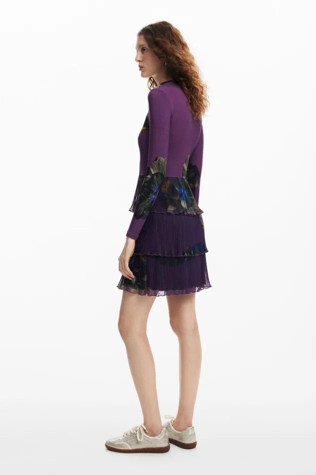 Women Dresses And Jumpsuits Desigual Floral Ruffle Dress