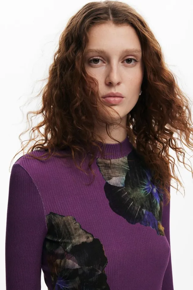 Women Dresses And Jumpsuits Desigual Floral Ruffle Dress