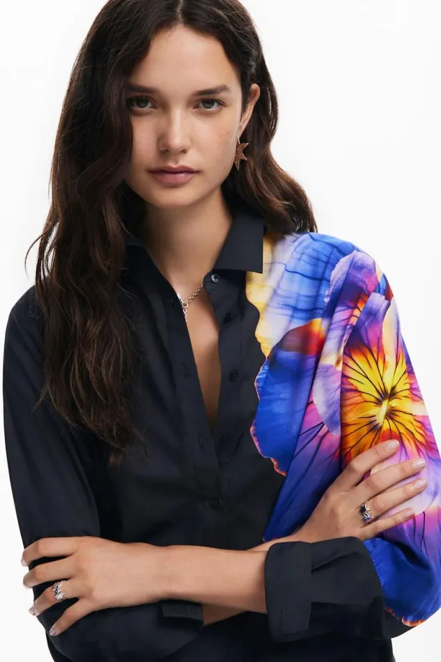 Women Dresses And Jumpsuits Desigual Floral Shirt Dress M Christian Lacroix