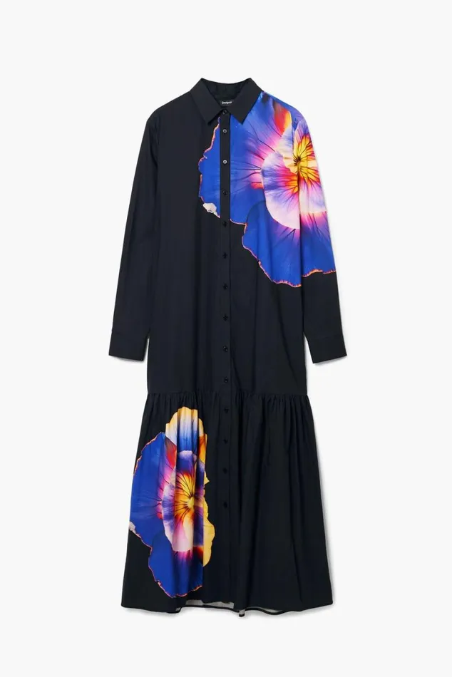 Women Dresses And Jumpsuits Desigual Floral Shirt Dress M Christian Lacroix