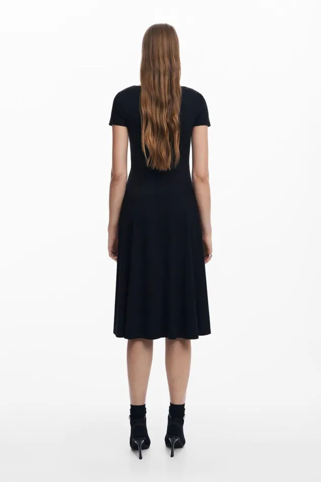 Women Dresses And Jumpsuits Desigual Lowcut Midi Dress