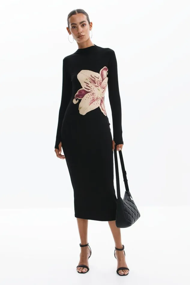 Women Dresses And Jumpsuits Desigual Orchid Long Dress