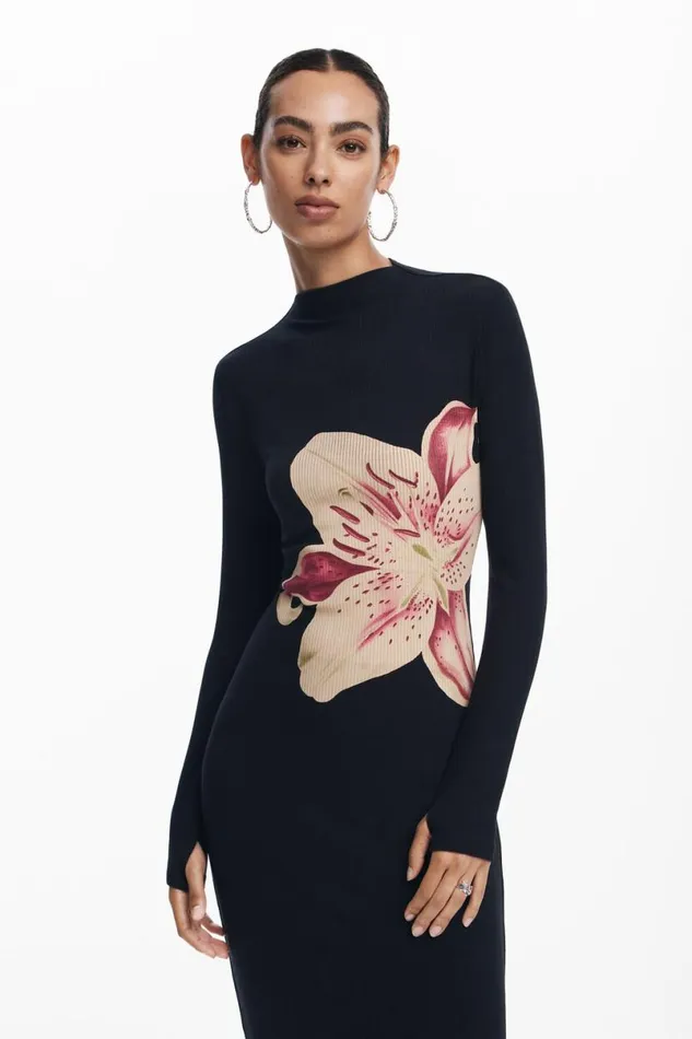 Women Dresses And Jumpsuits Desigual Orchid Long Dress
