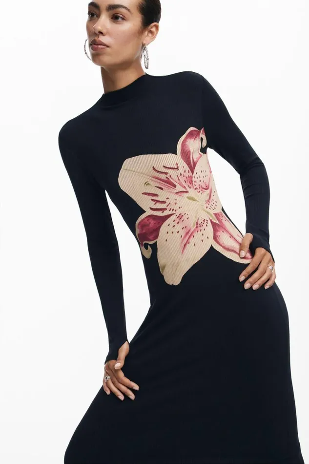 Women Dresses And Jumpsuits Desigual Orchid Long Dress