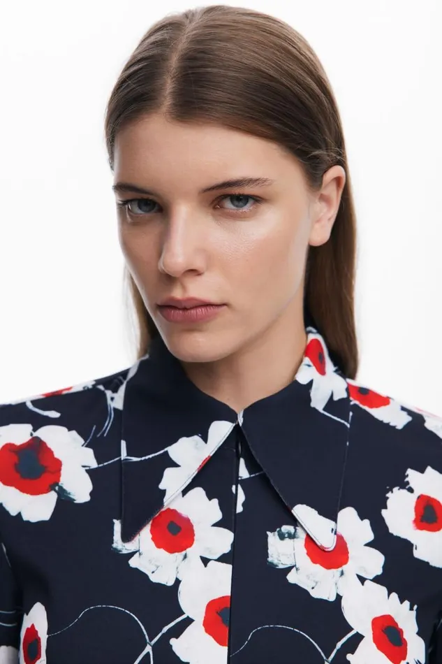 Women Dresses And Jumpsuits Desigual Printed Shirt Dress