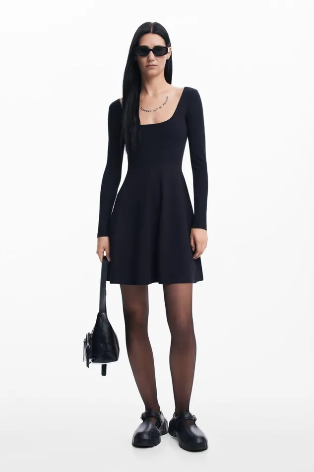 Women Dresses And Jumpsuits Desigual Short Flared Dress