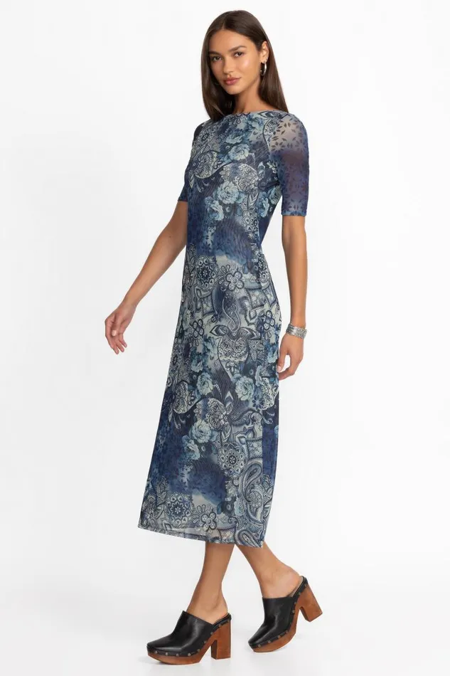 Women Dresses Johnny Was THE MESH MIDI DRESS Isobel Women Dresses Johnny Was THE MESH MIDI DRESS Isobel