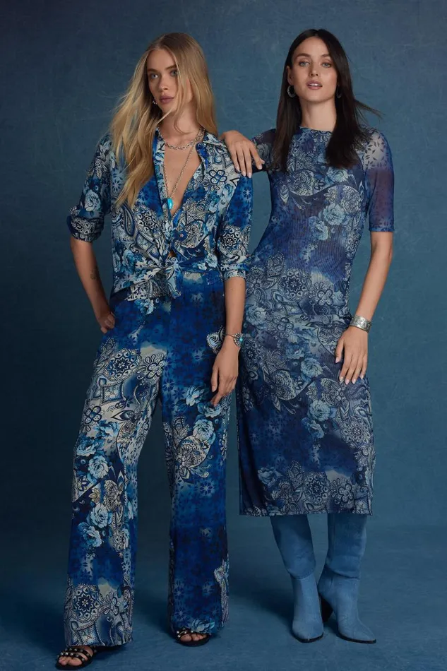 Women Dresses Johnny Was THE MESH MIDI DRESS Isobel Women Dresses Johnny Was THE MESH MIDI DRESS Isobel