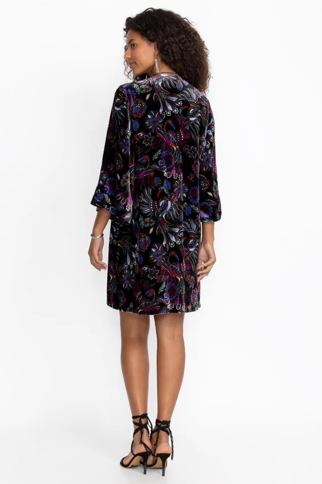 Women Dresses Johnny Was TIE FRONT KIMONO DRESS Avya Women Dresses Johnny Was TIE FRONT KIMONO DRESS Avya