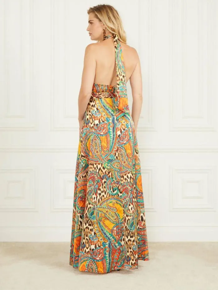 Women Dresses Marciano Phoenix Rising Printed Maxi Dress Phoenix Rising Print Women Dresses Marciano Phoenix Rising Printed Maxi Dress Phoenix Rising Print