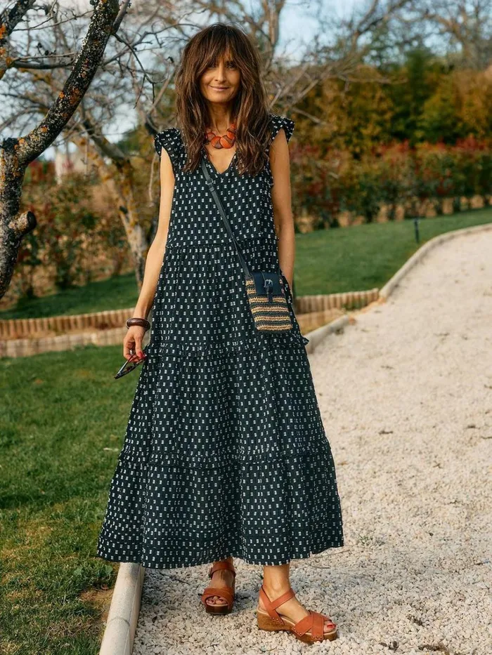 Women DRESSES White Stuff Rosie Cotton Maxi Dress Black Multi Women DRESSES White Stuff Rosie Cotton Maxi Dress Black Multi