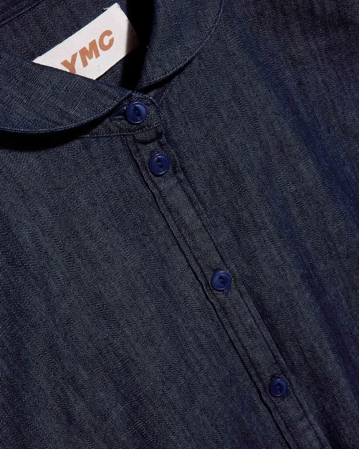 Women Earth Marianne Shirt Dark Indigo YMC Earth