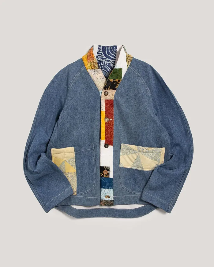 Women Erkin Jacket Indigo YMC Beyond Retro