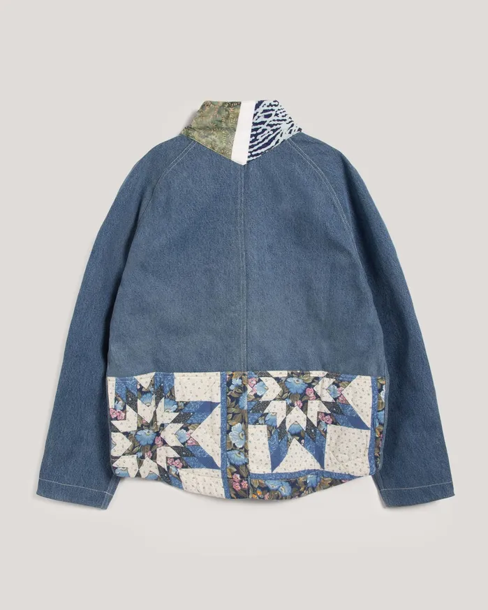 Women Erkin Jacket Indigo YMC Beyond Retro