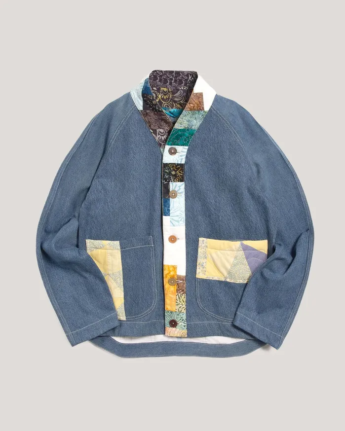 Women Erkin Jacket Indigo YMC Beyond Retro