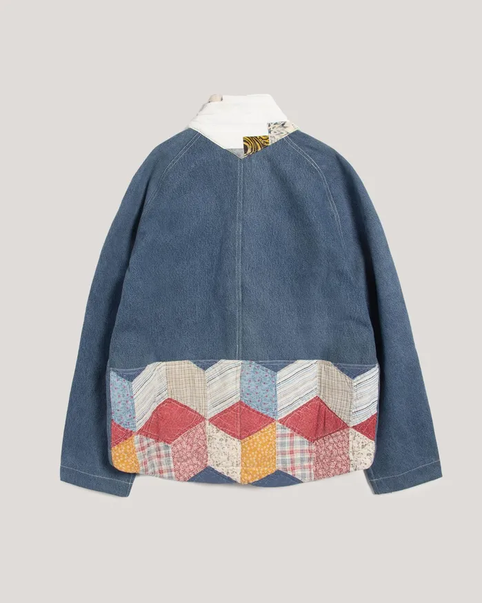 Women Erkin Jacket Indigo YMC Beyond Retro