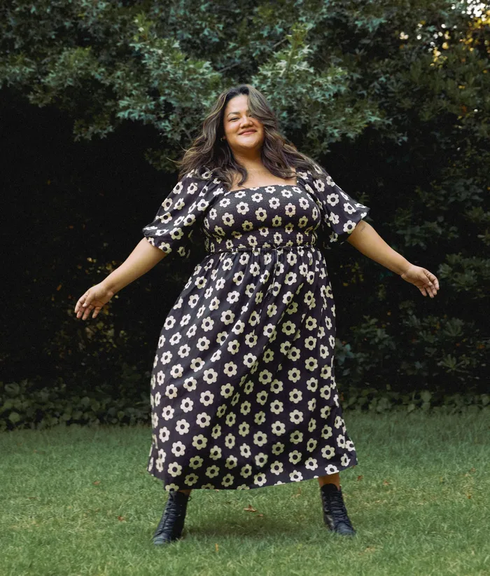 Women Extended Sizing Christy Dawn The Katrina Dress Extended Noir Daisy Women Extended Sizing Christy Dawn The Katrina Dress Extended Noir Daisy