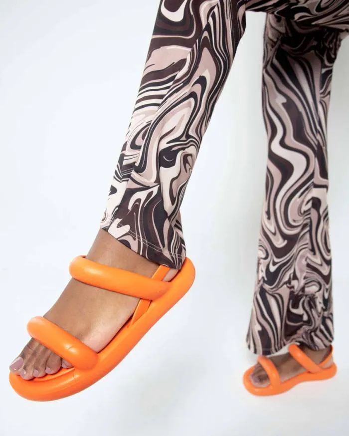 Women Free Bloom Sandal Orange Melissa Sandals